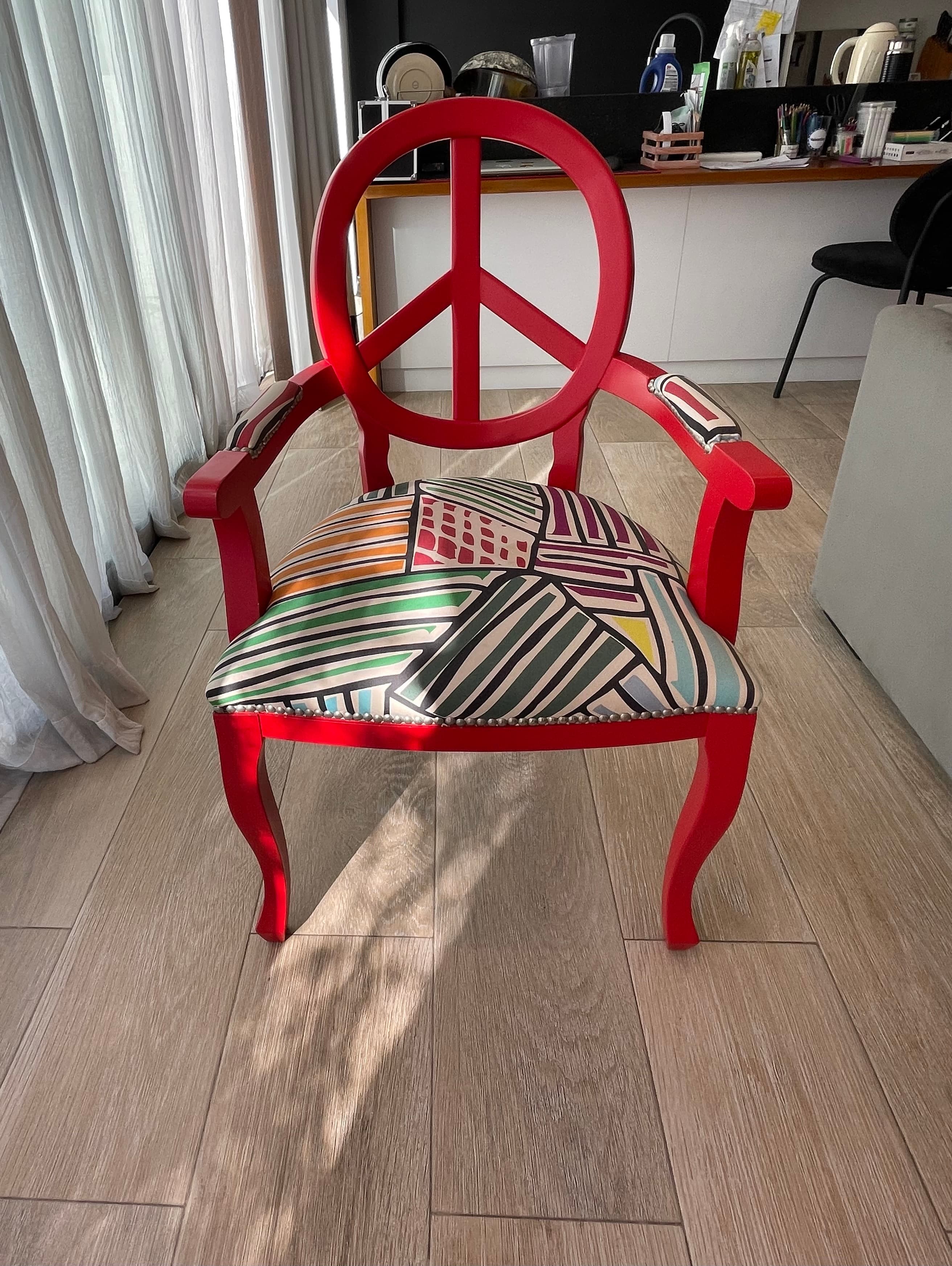 Silla Luis XV modelo Paz.