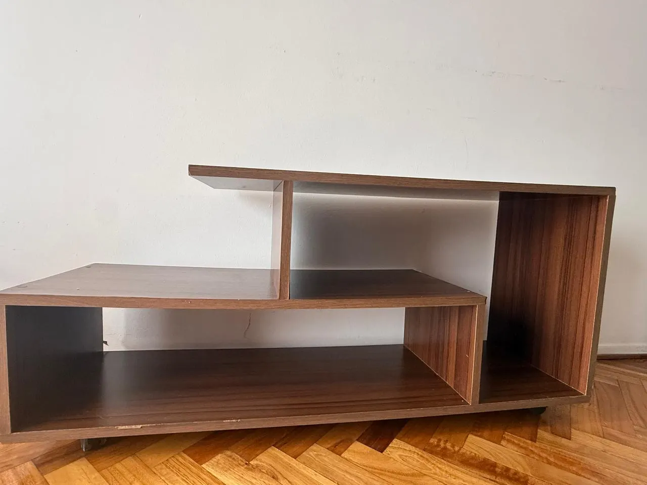 RACK TV MELAMINA MARRON