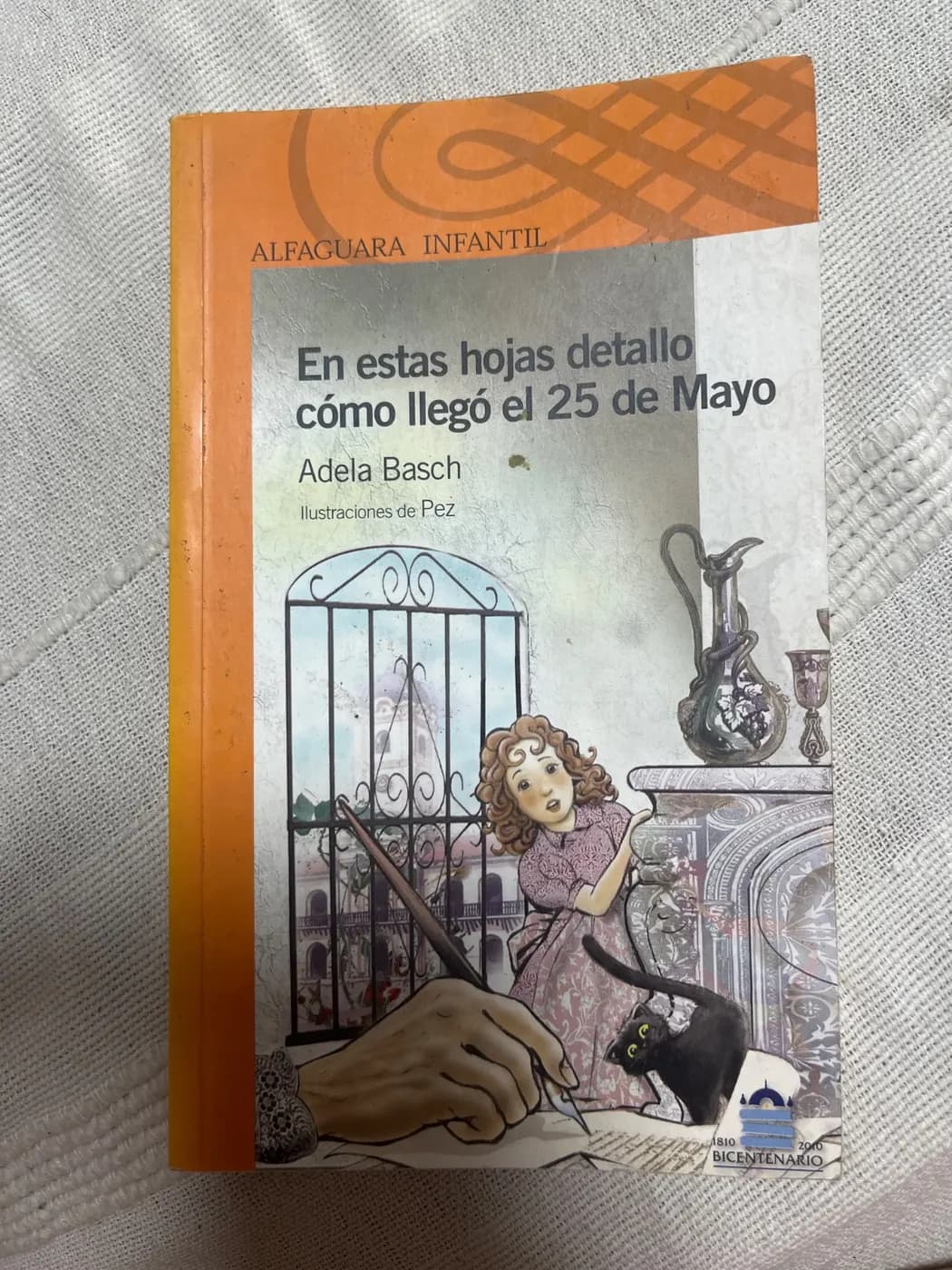 Libro “En estas hojas detallo cómo llegó el 25 de mayo”