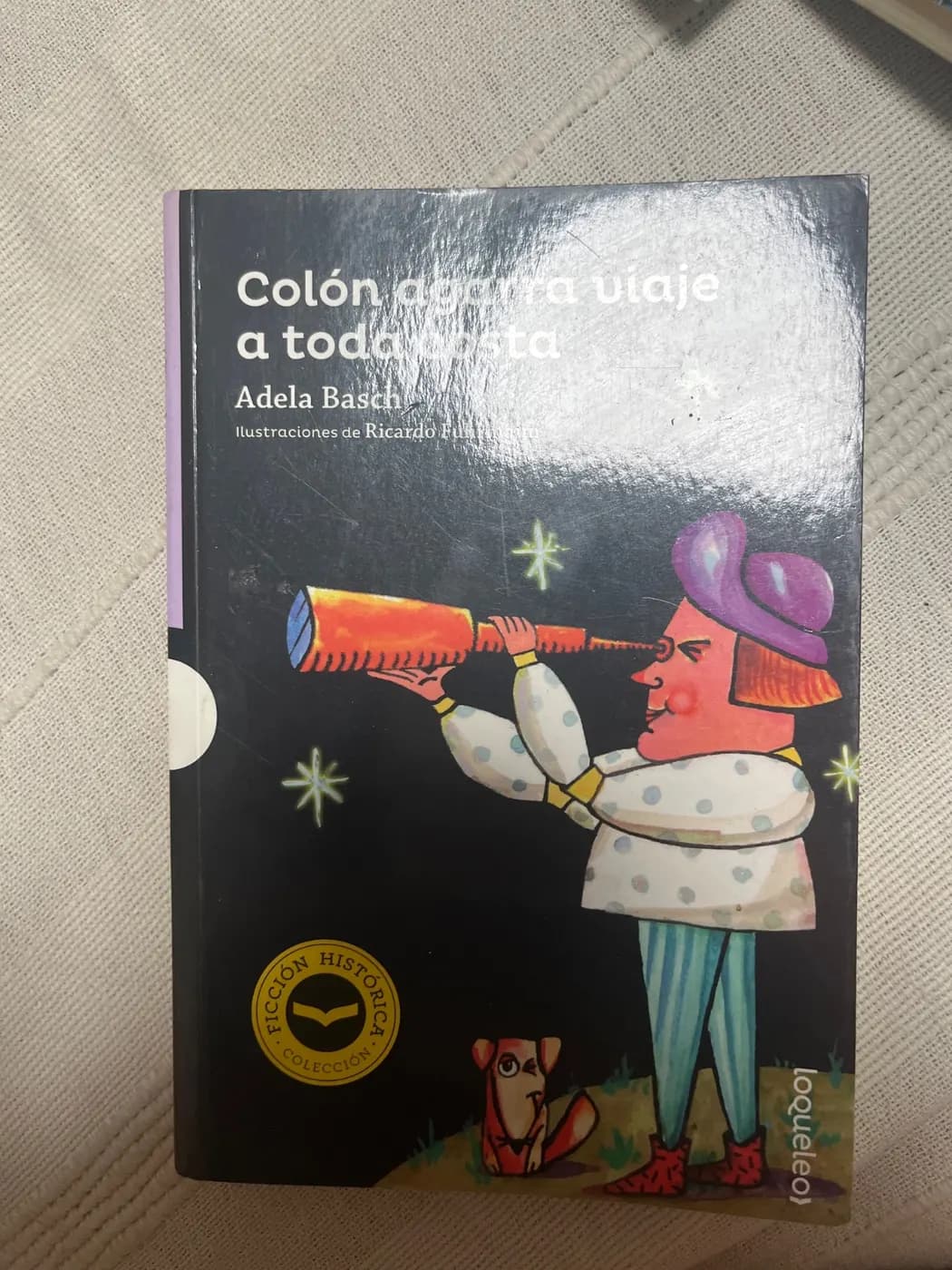 Libro “Colón agarra viaje a toda costa”