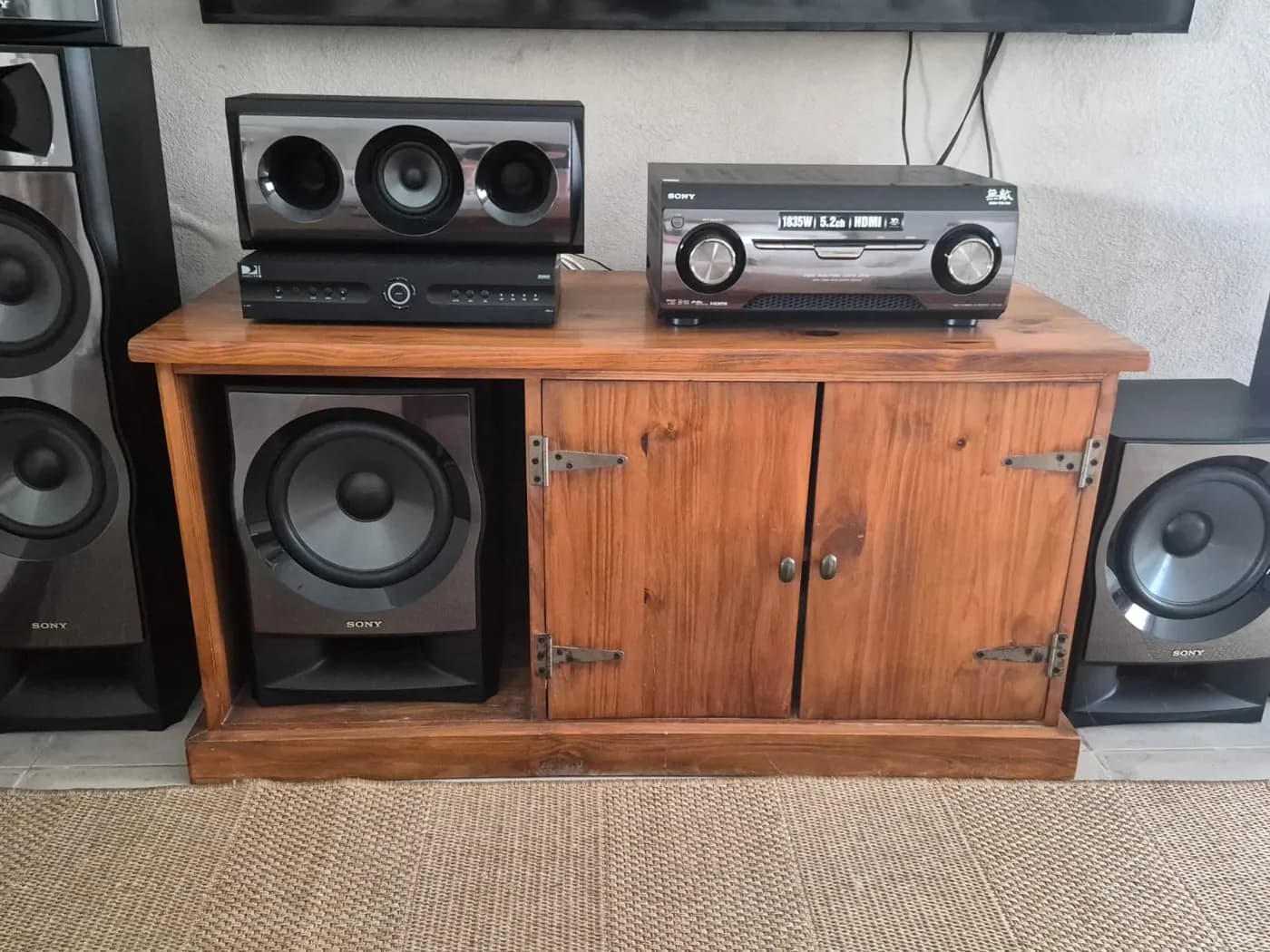Rack de televisor