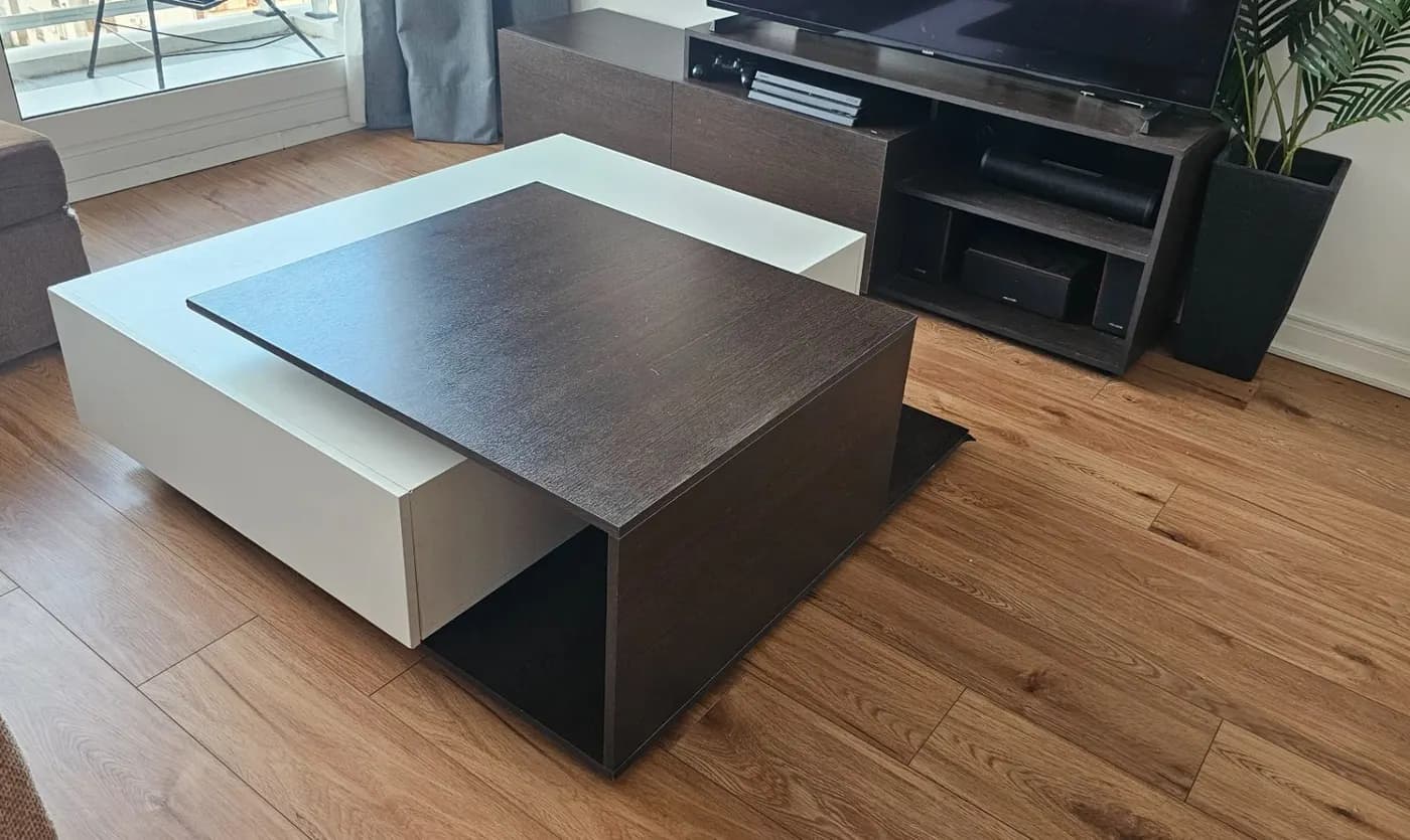 Mesa Ratona con puerta 110x40x110