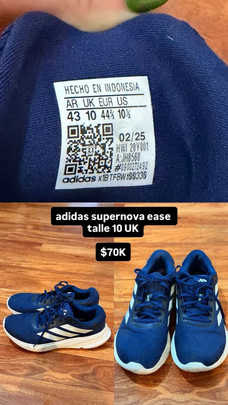 Zapatillas Adidas Supernova