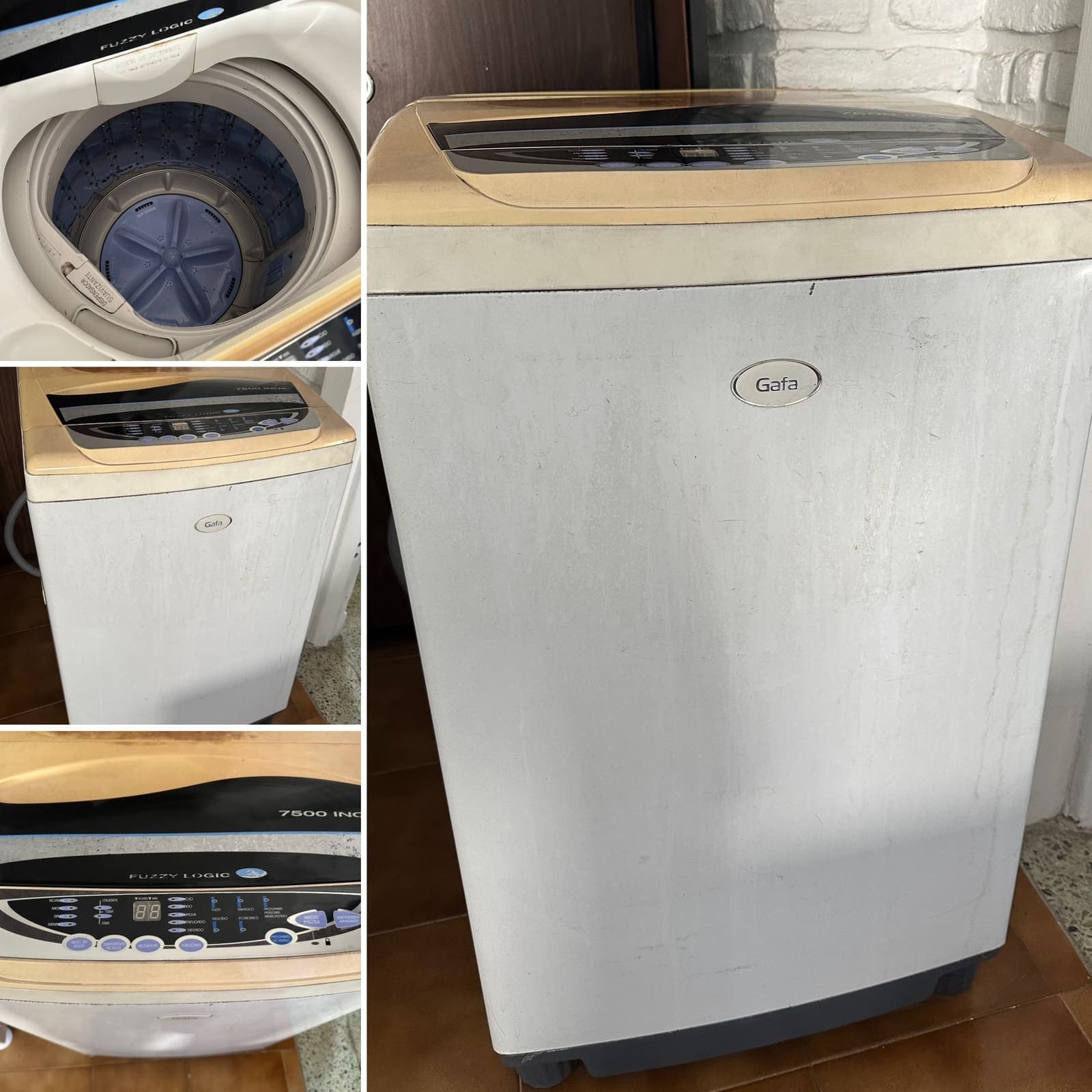 Lavarropas Gafa Fuzzy Logic 7500