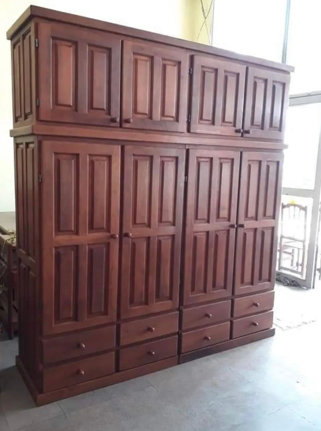 Placard de algarrobo plastificado