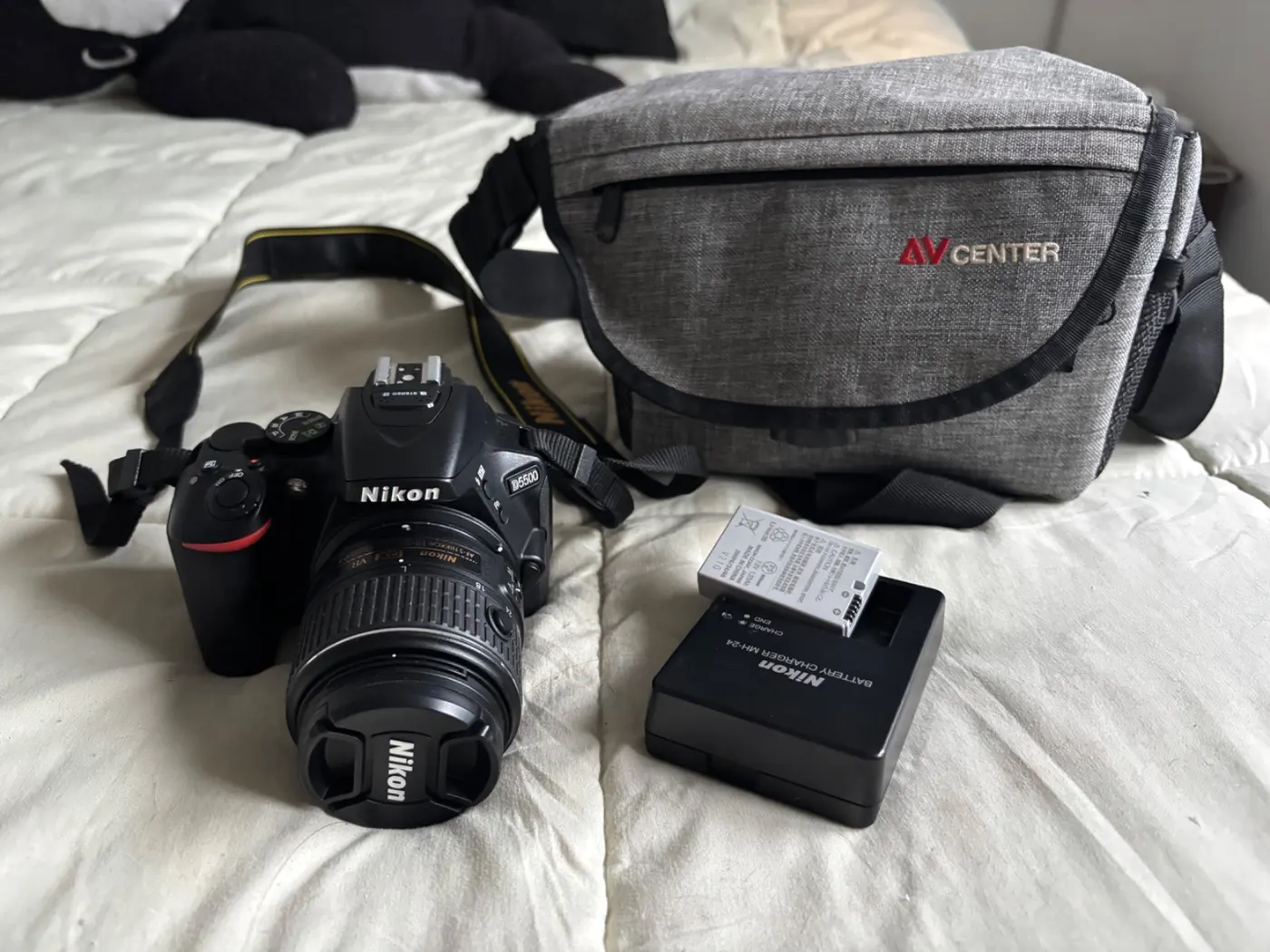 Camara Nikon D5500 + 18-55MM
