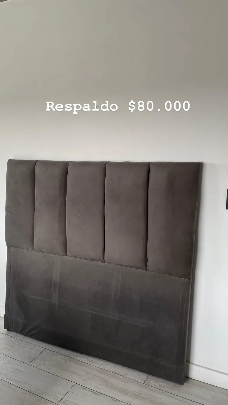 Respaldo dos plazas