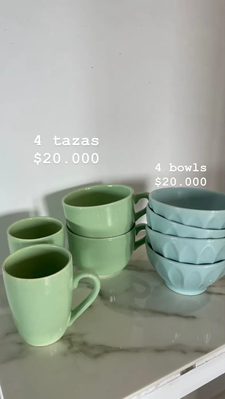 Tazas y bowls