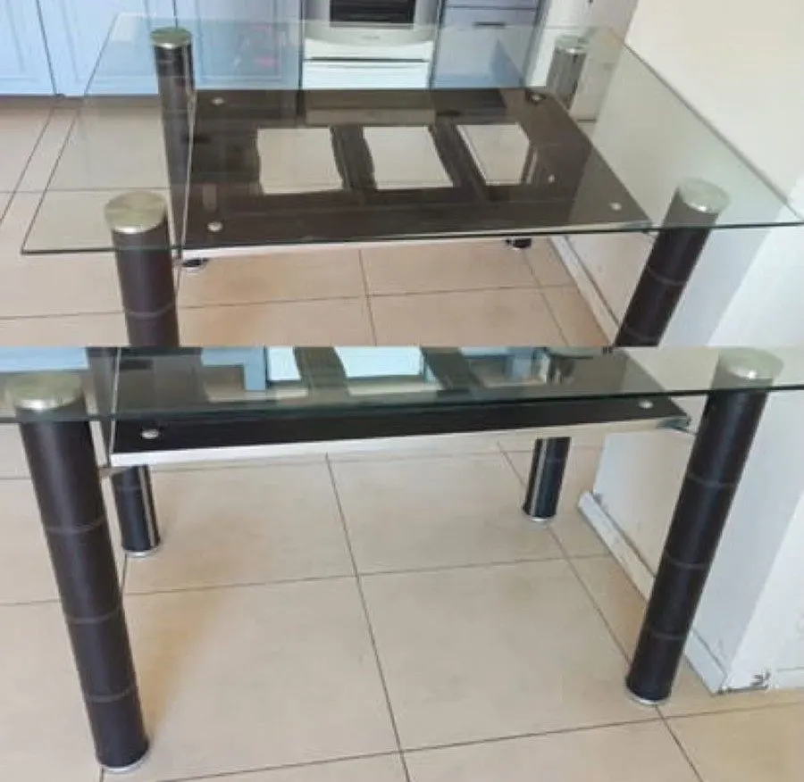 Mesa de vidrio