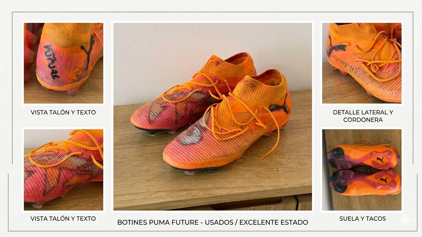 Botines Puma gama alta usados