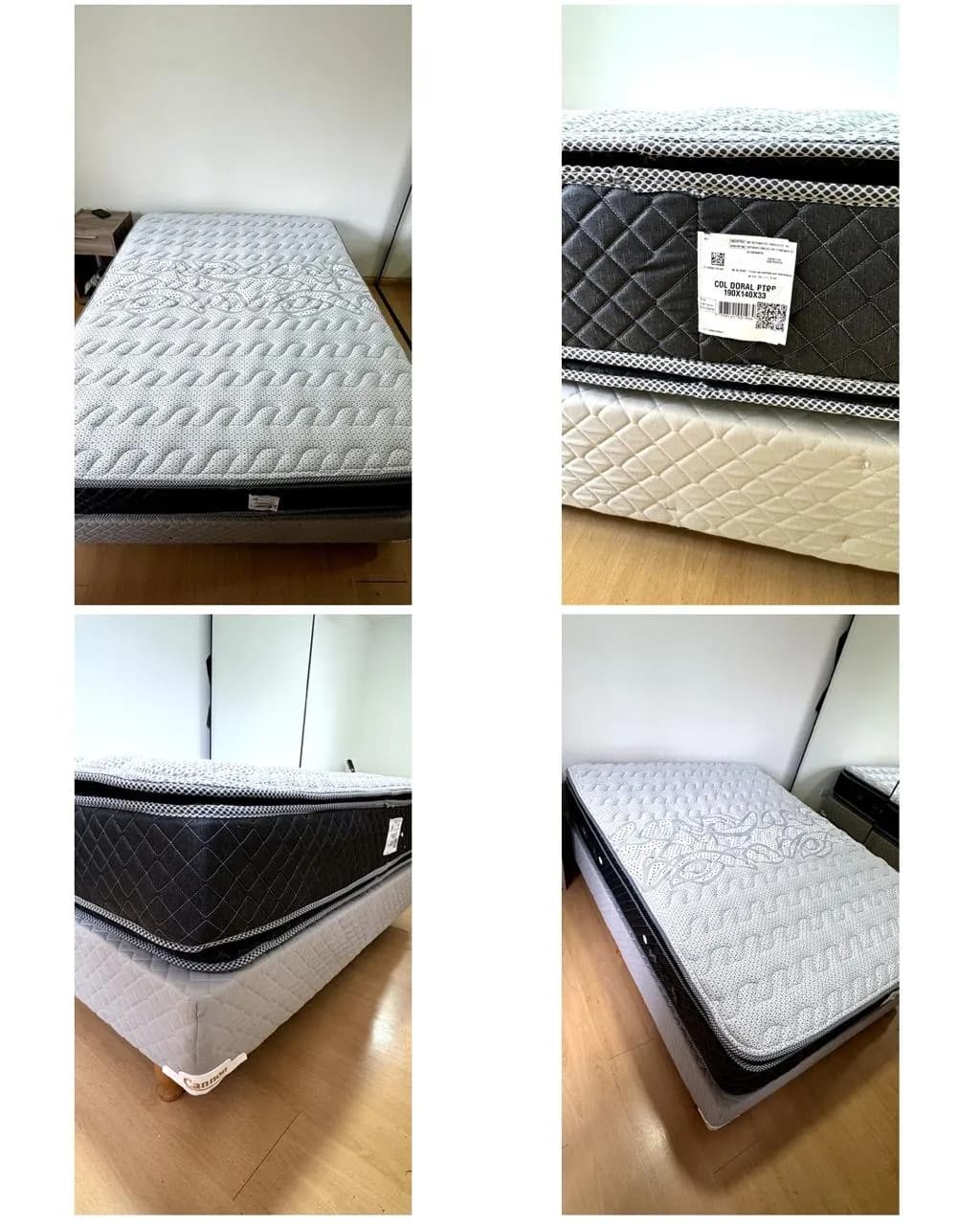 Sommier 140x190 Cannon doral (igual a nuevo)