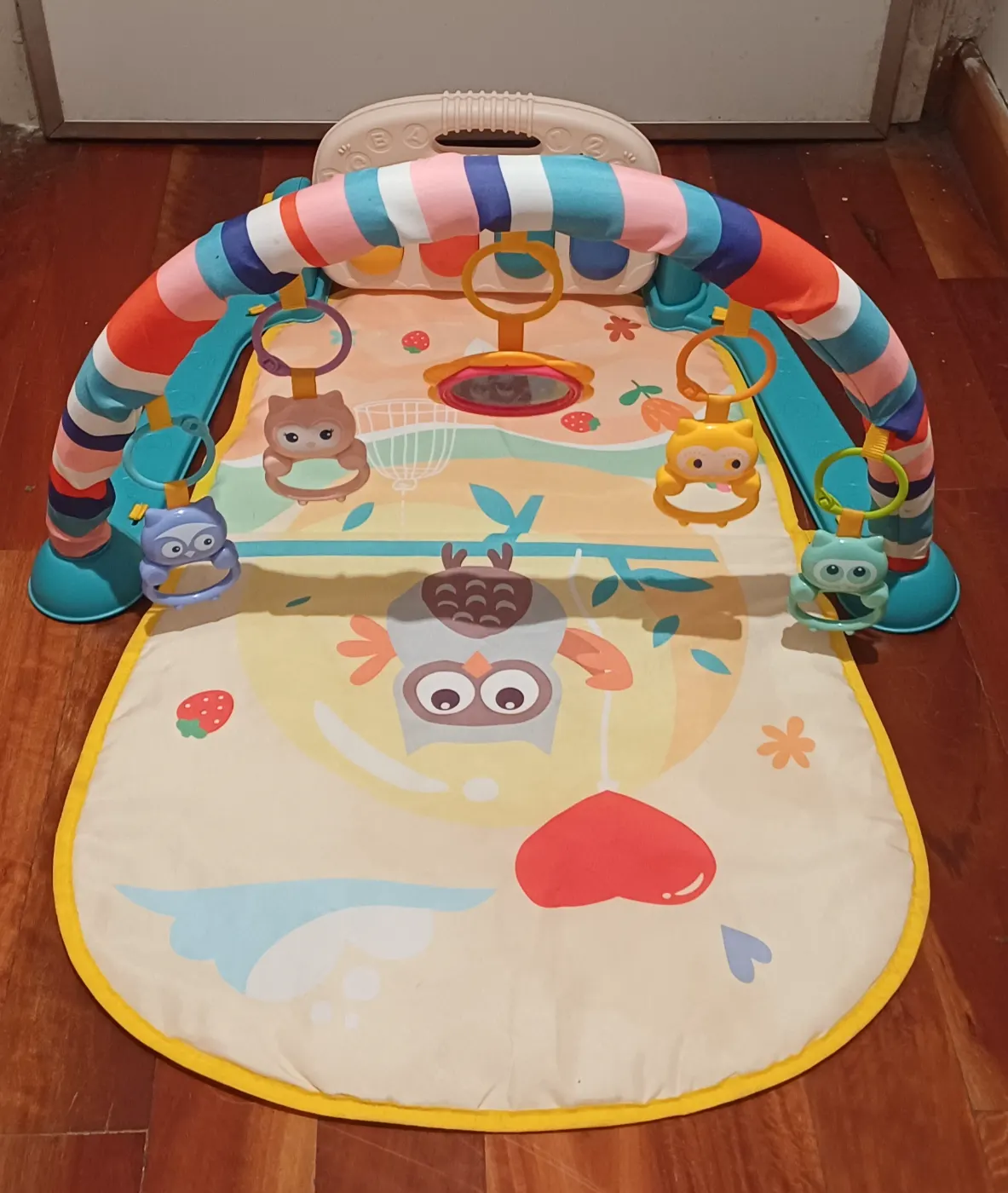 Manta didáctica piano bebé marca megababy