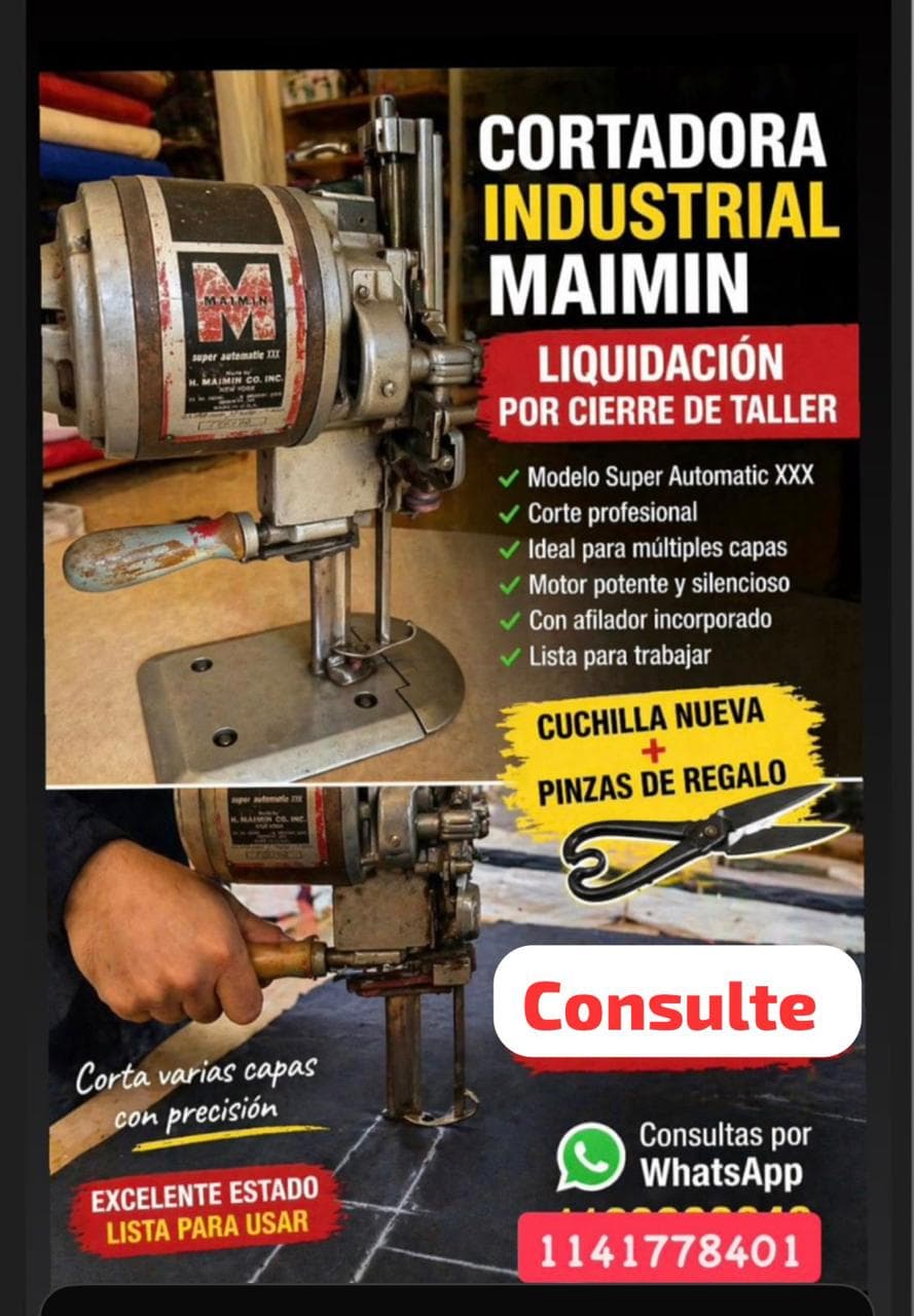 Máquina manual para cortar tela en capas