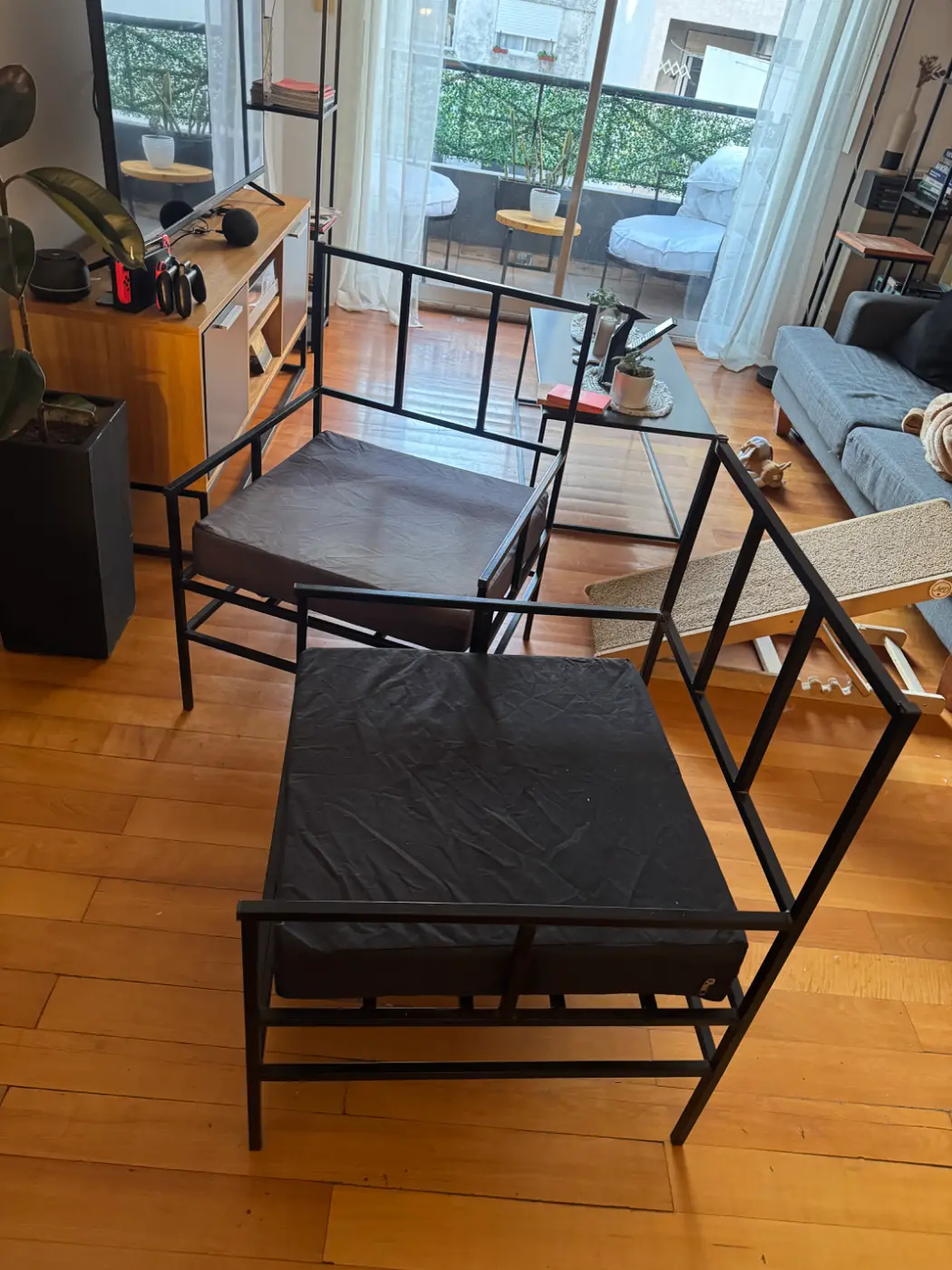 Silloncitos exterior/interior x2