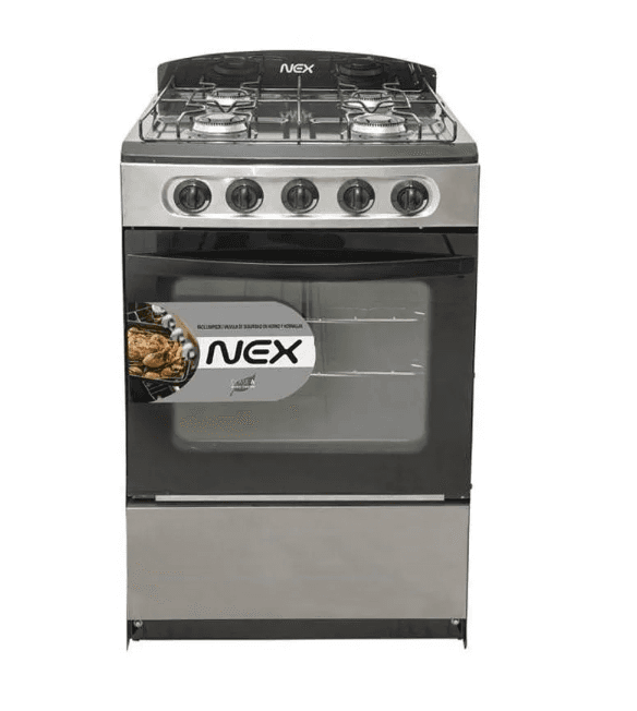 Cocina a Gas 53 Cm Negro NEX