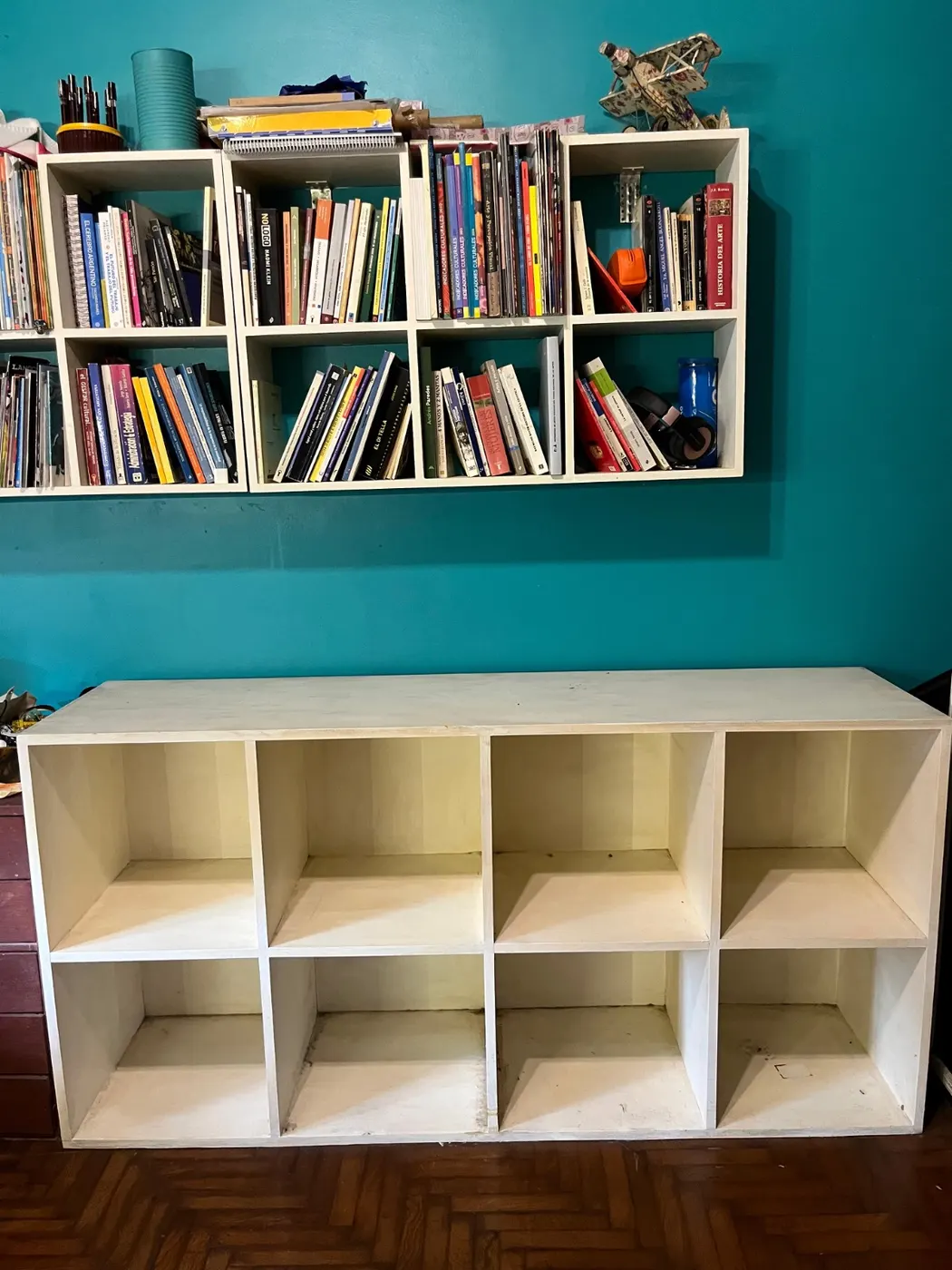 Mueble cubos.
