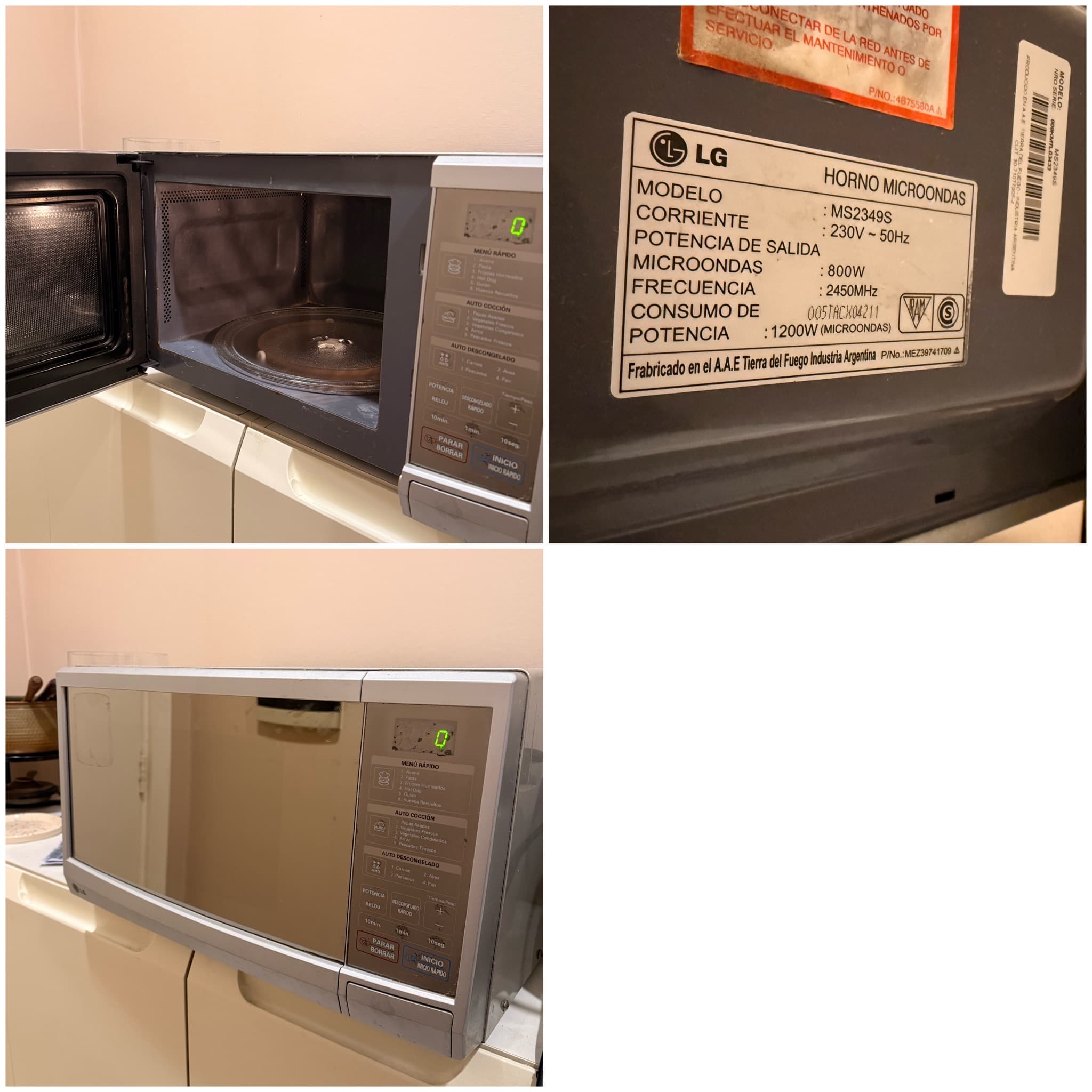 Microondas LG