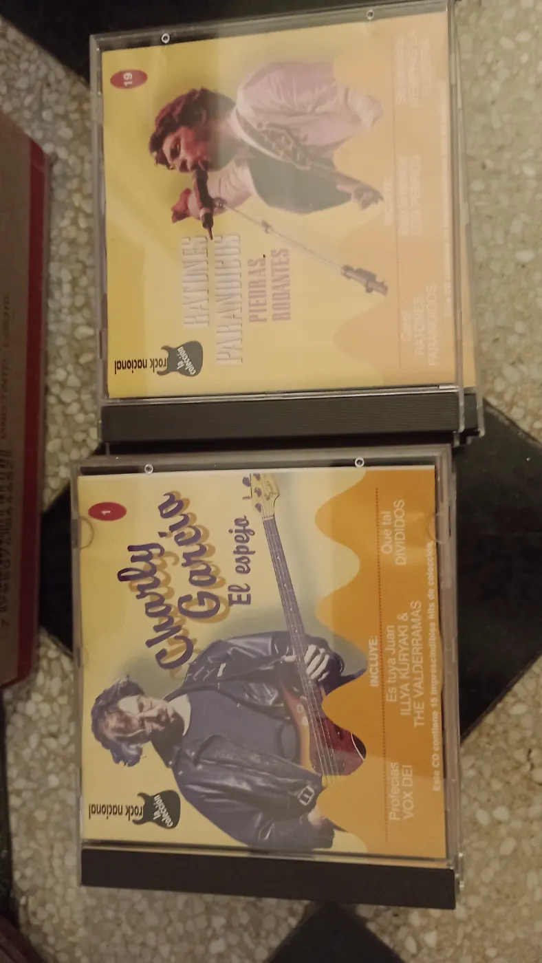 CDS rock nacional colección completa