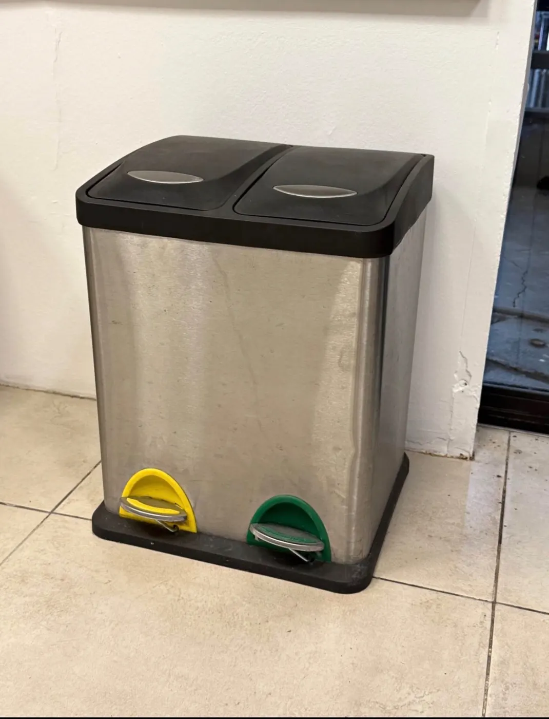 Tacho basura doble