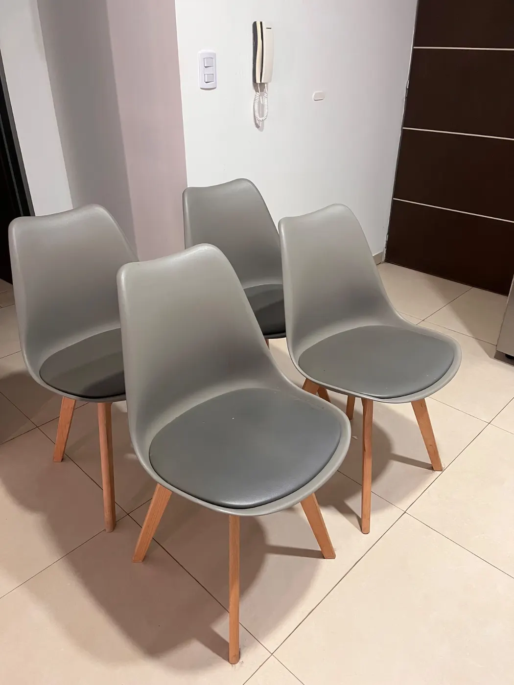 Sillas comedor x4