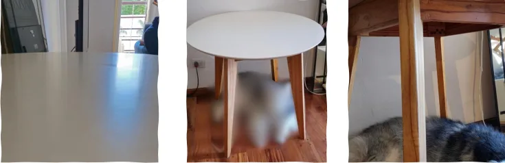 Mesa 1m de diámetro
