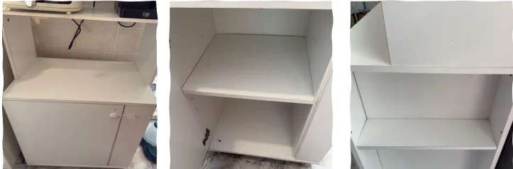 Rack microondas, vajillero
