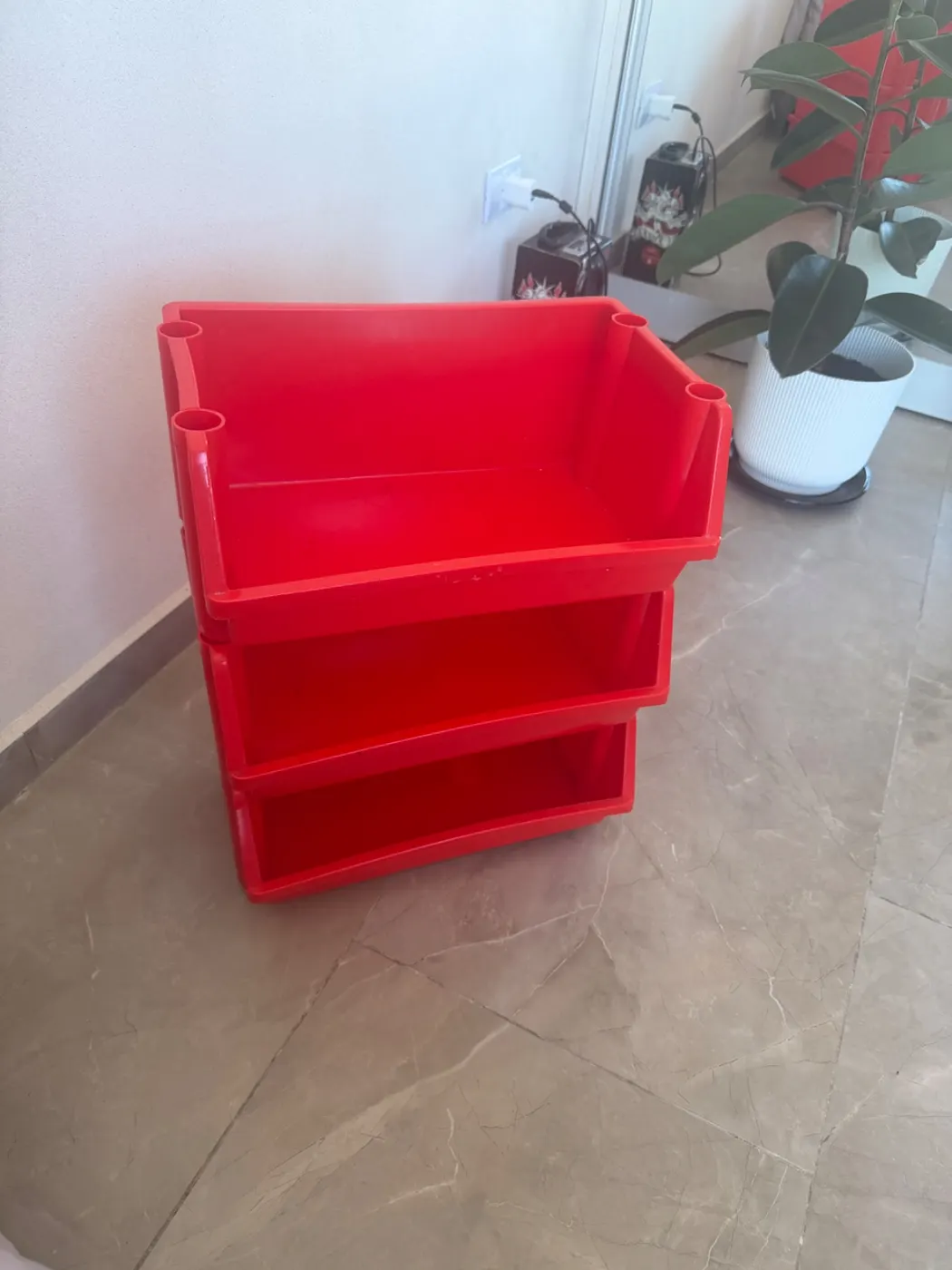 Canasto organizador apilable