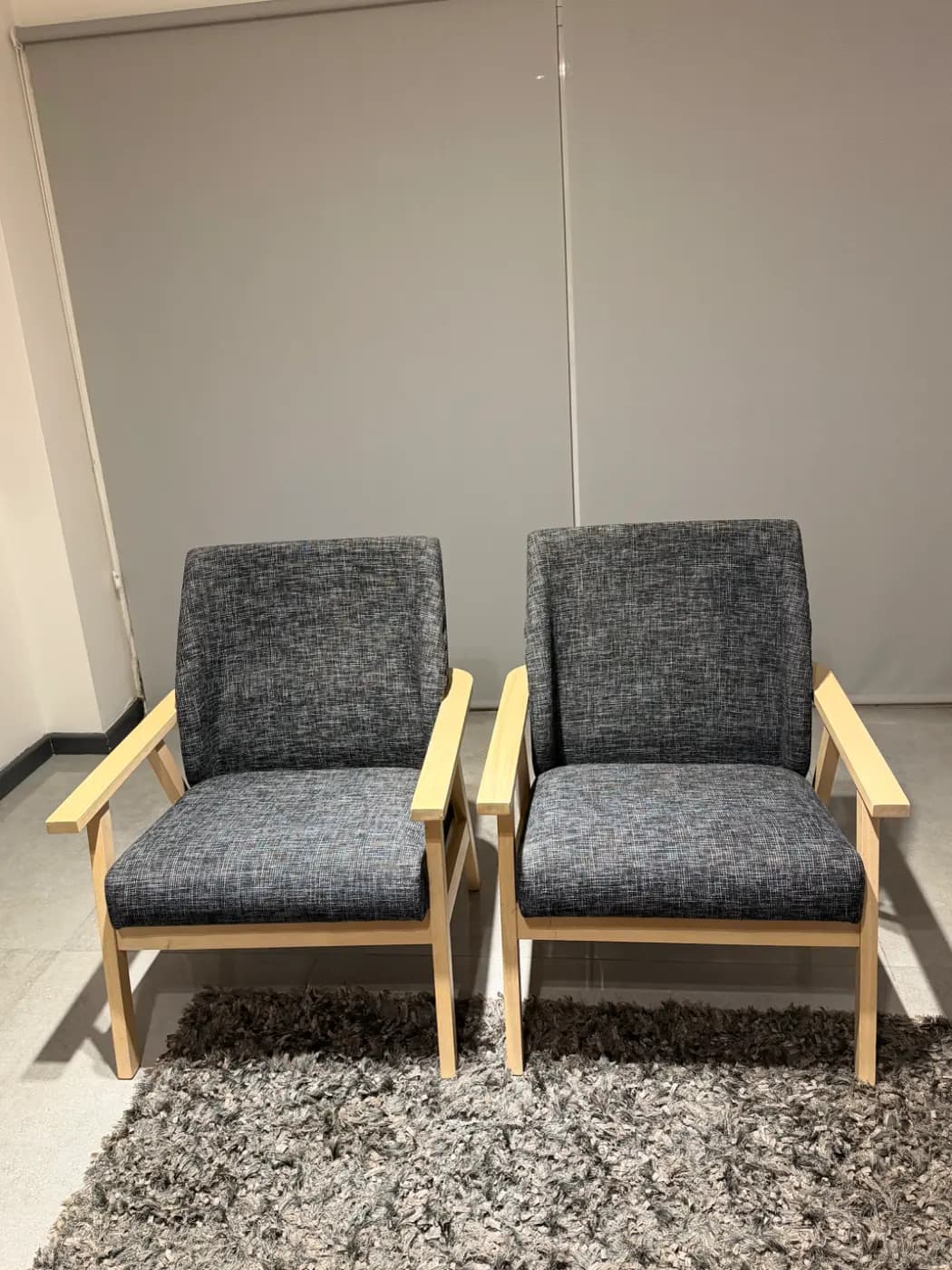 2 sillones de tela