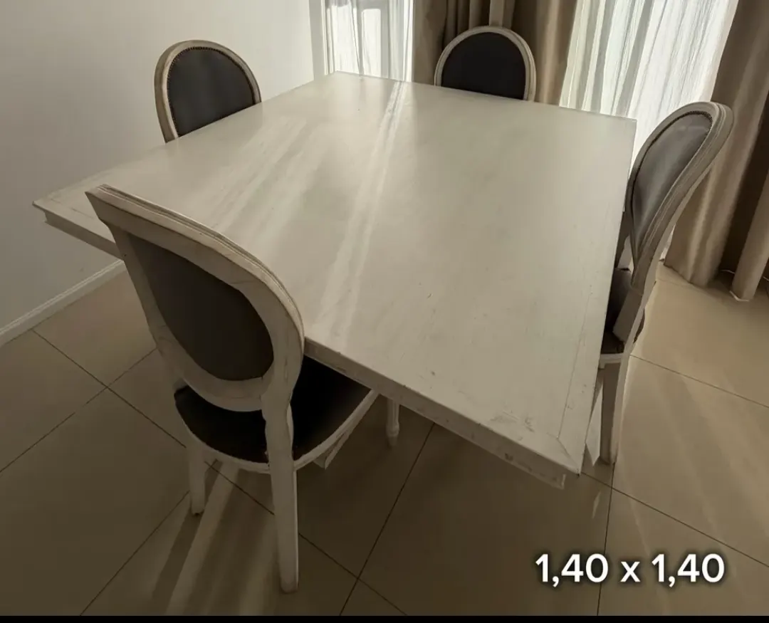 Mesa + 4 sillas