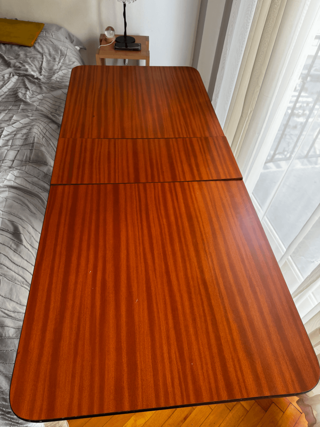 Mesa rectangular plegable