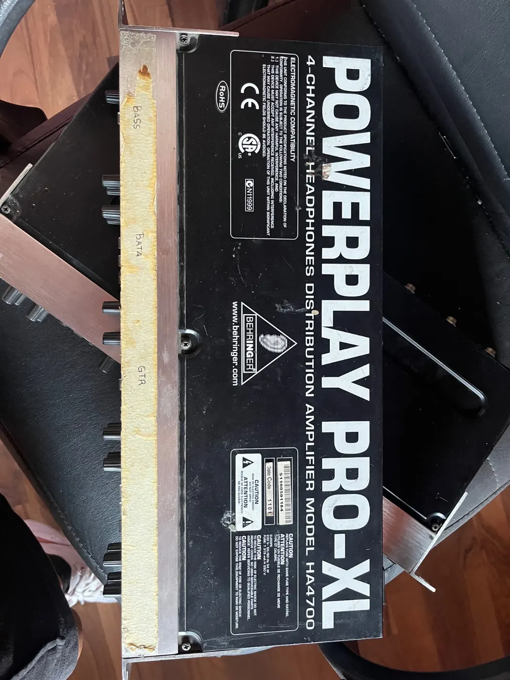 Rack de sonido