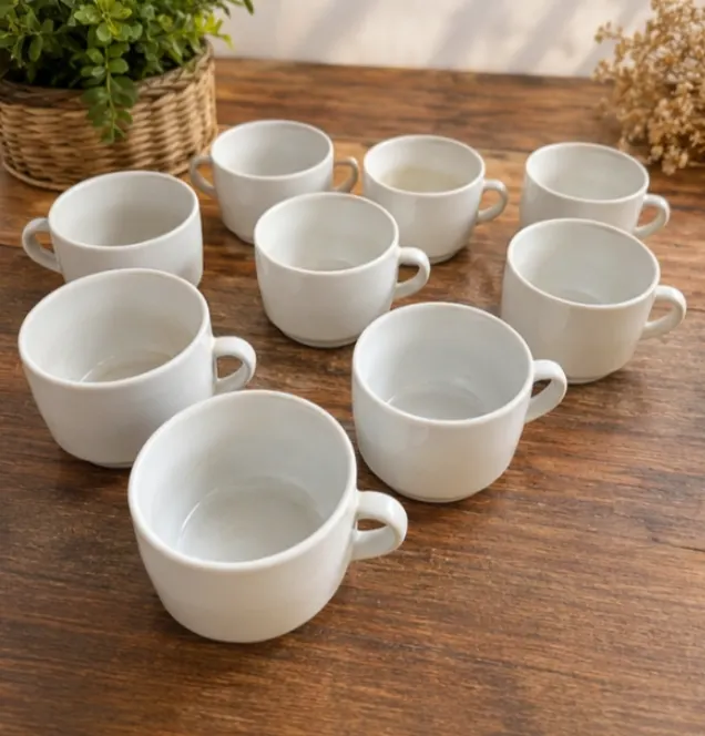 Tazas de café, tamaño pocillo