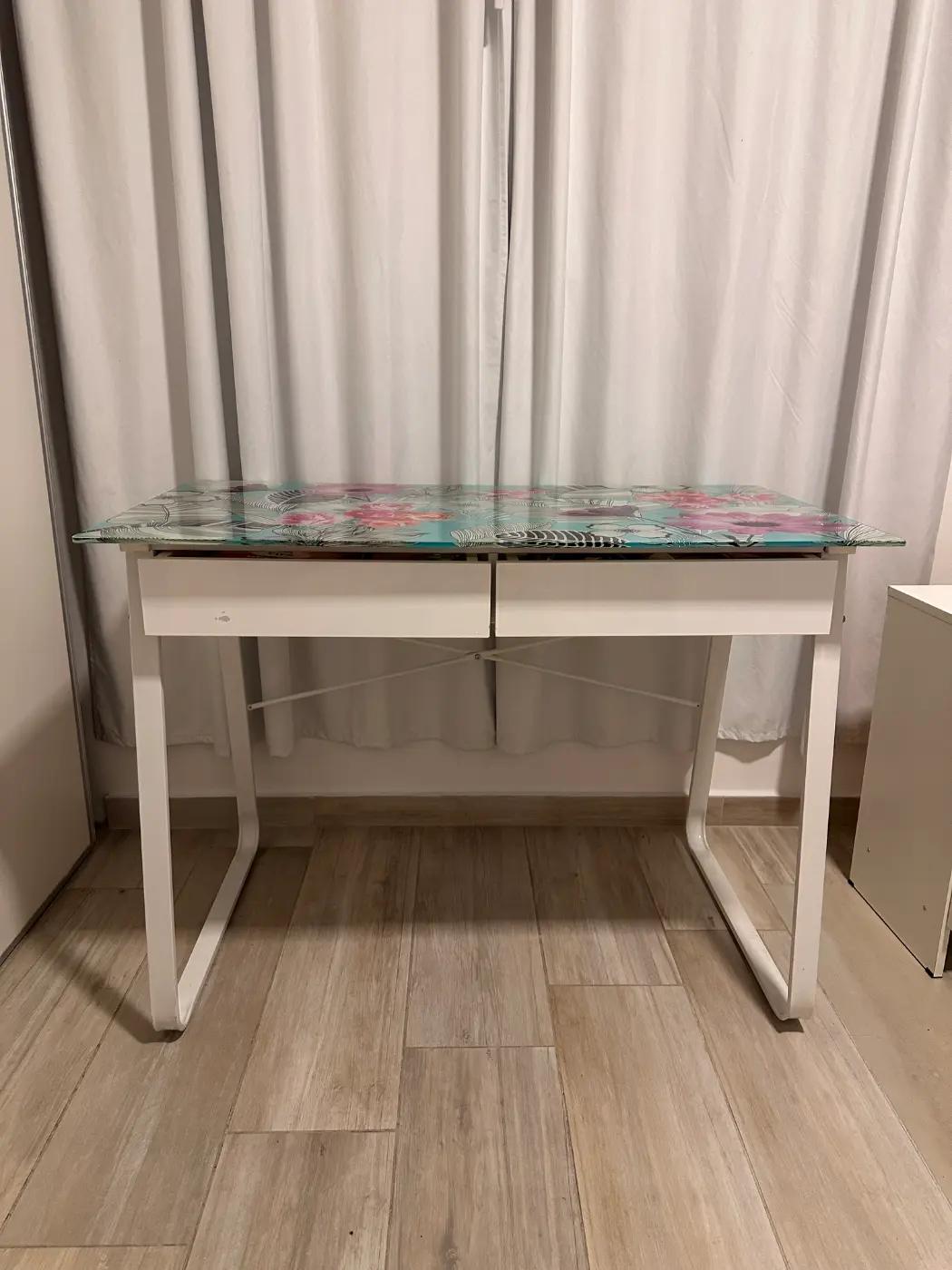 escritorio floral
