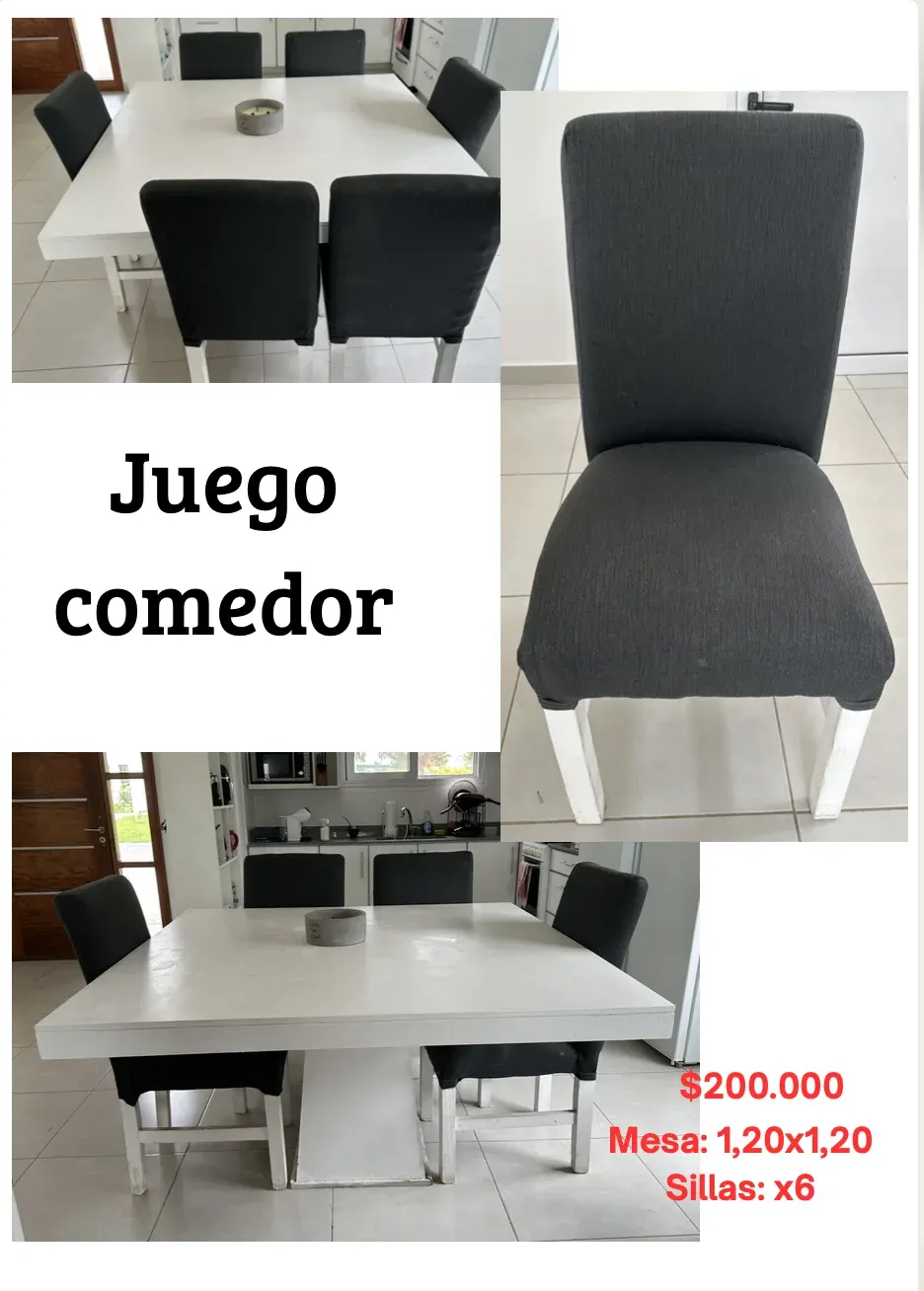 Juego de comedor