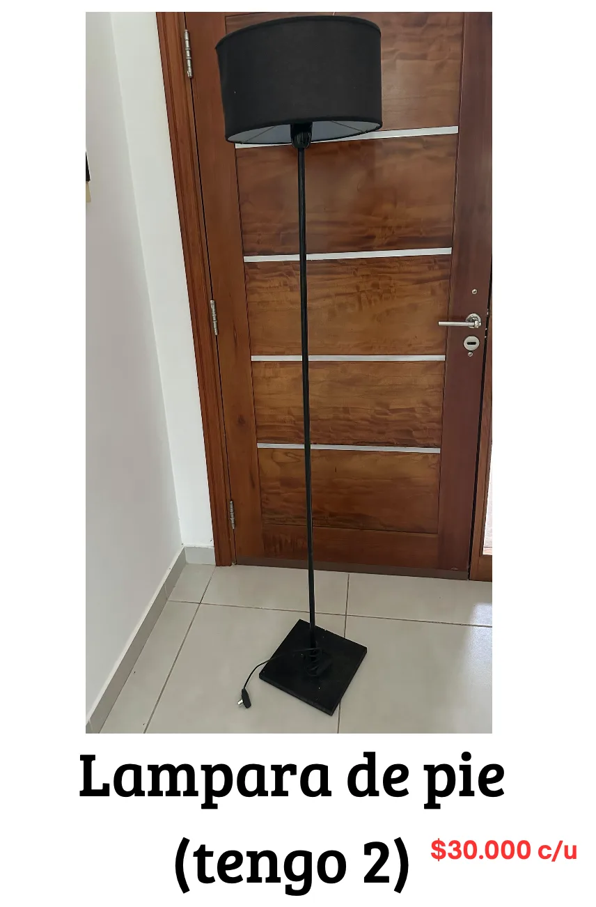 Vendo lampara de pie
