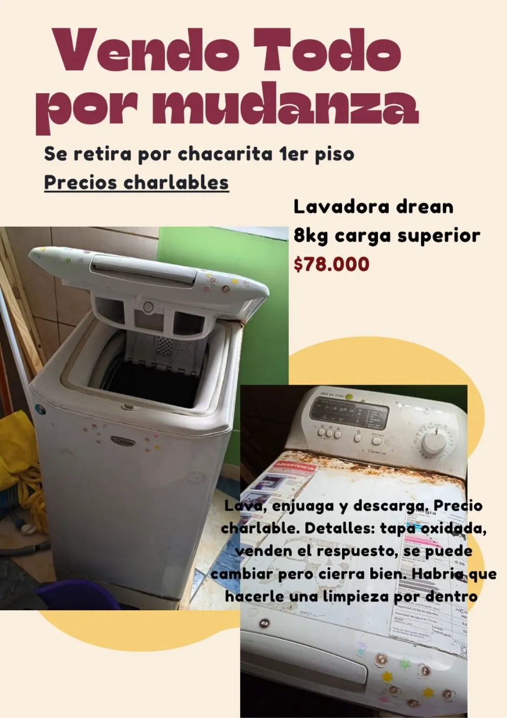 Lavadora liquido!