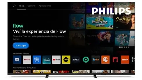 Smart Tv 65" Led 4K 65PUD8100/77 Philips
