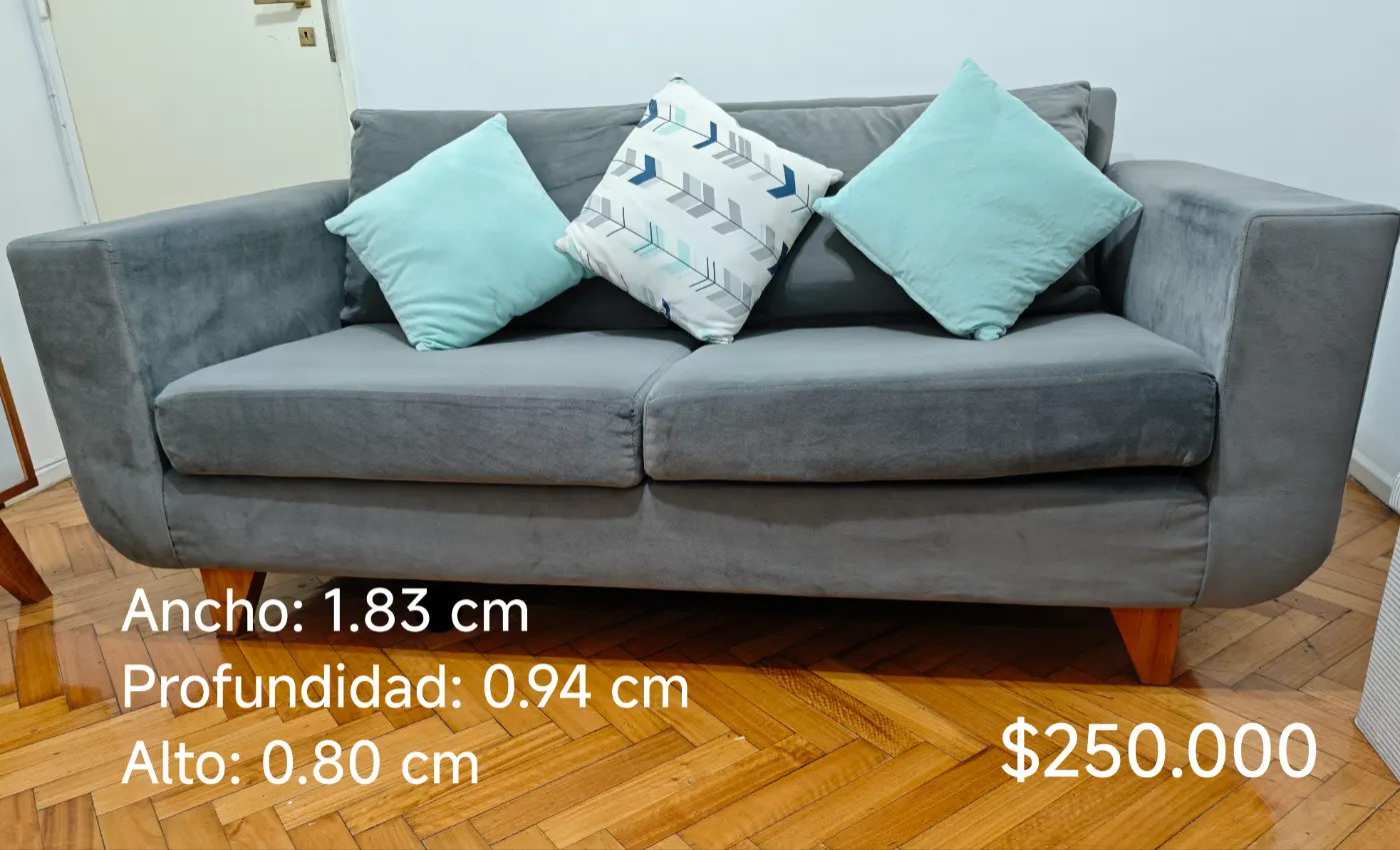Sillón 2 cuerpos