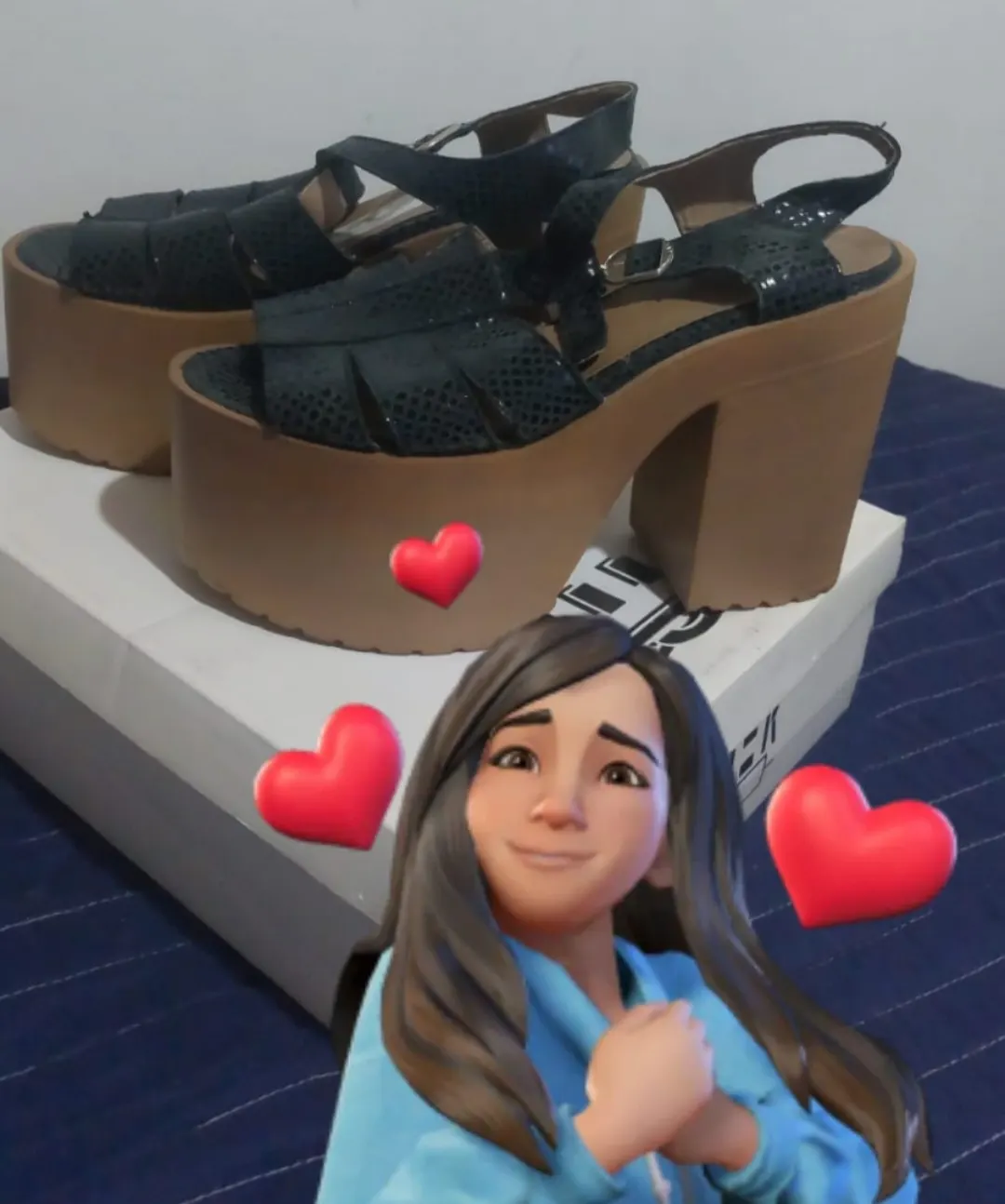 Sandalias negras
