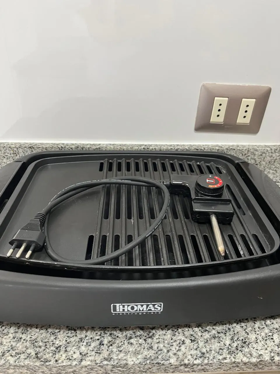 Parrilla eléctrica + Plancha grill