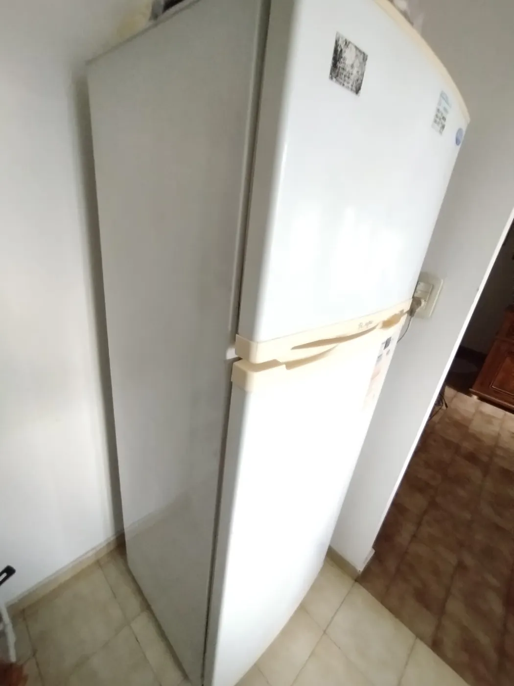 Heladera con freezer