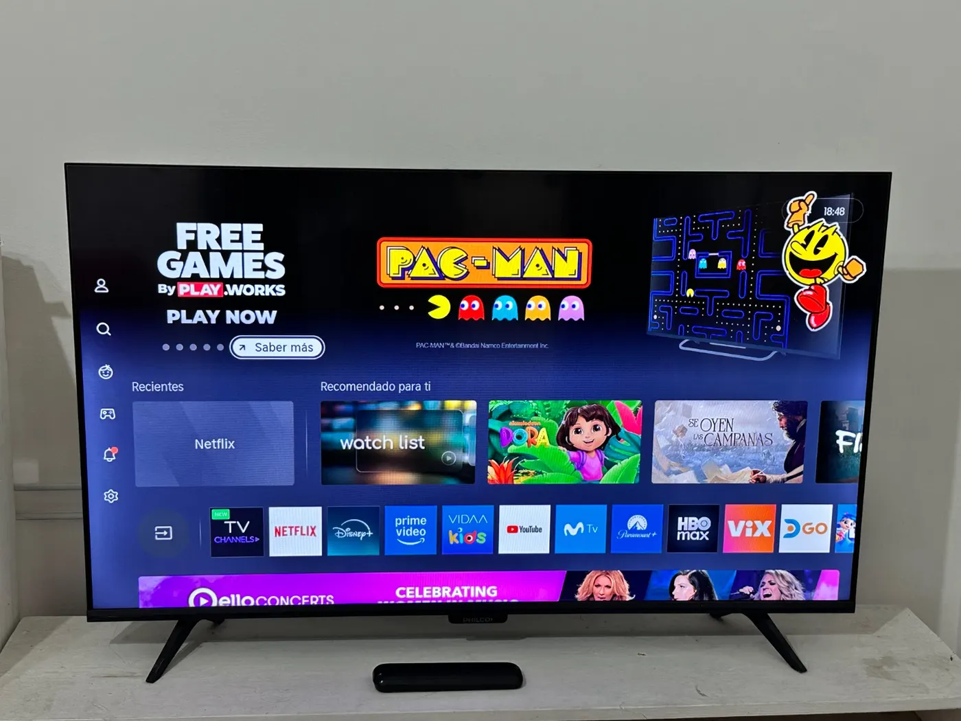 Smart TV PHILCO 43 Pulgadas.