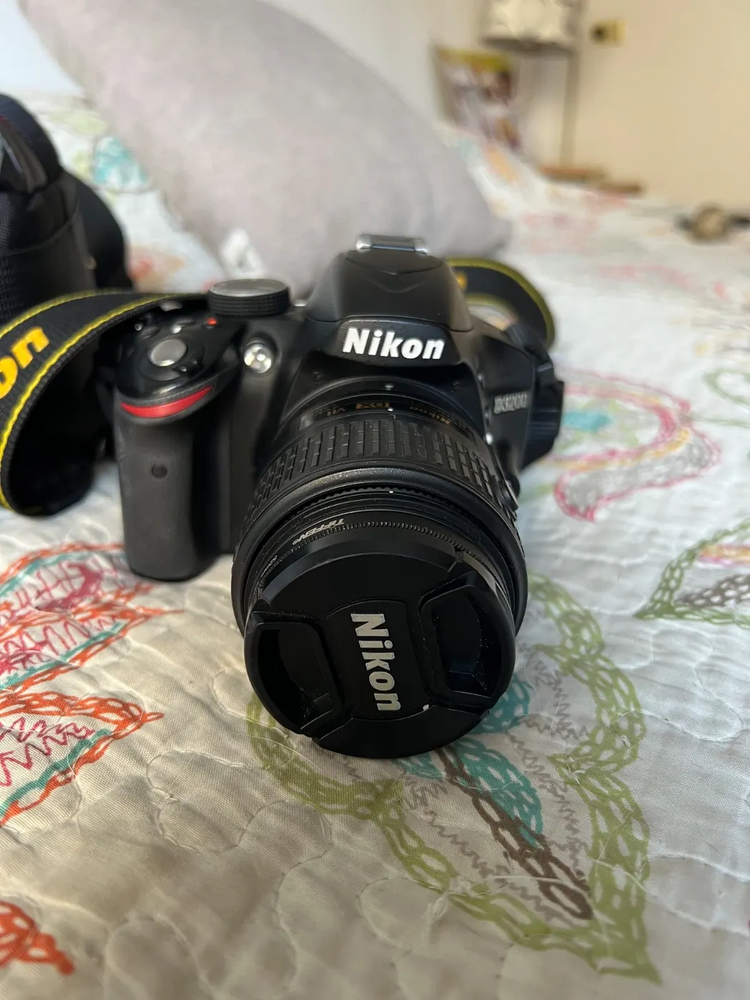 Nikon D3200 Kit Dslr Color Negro