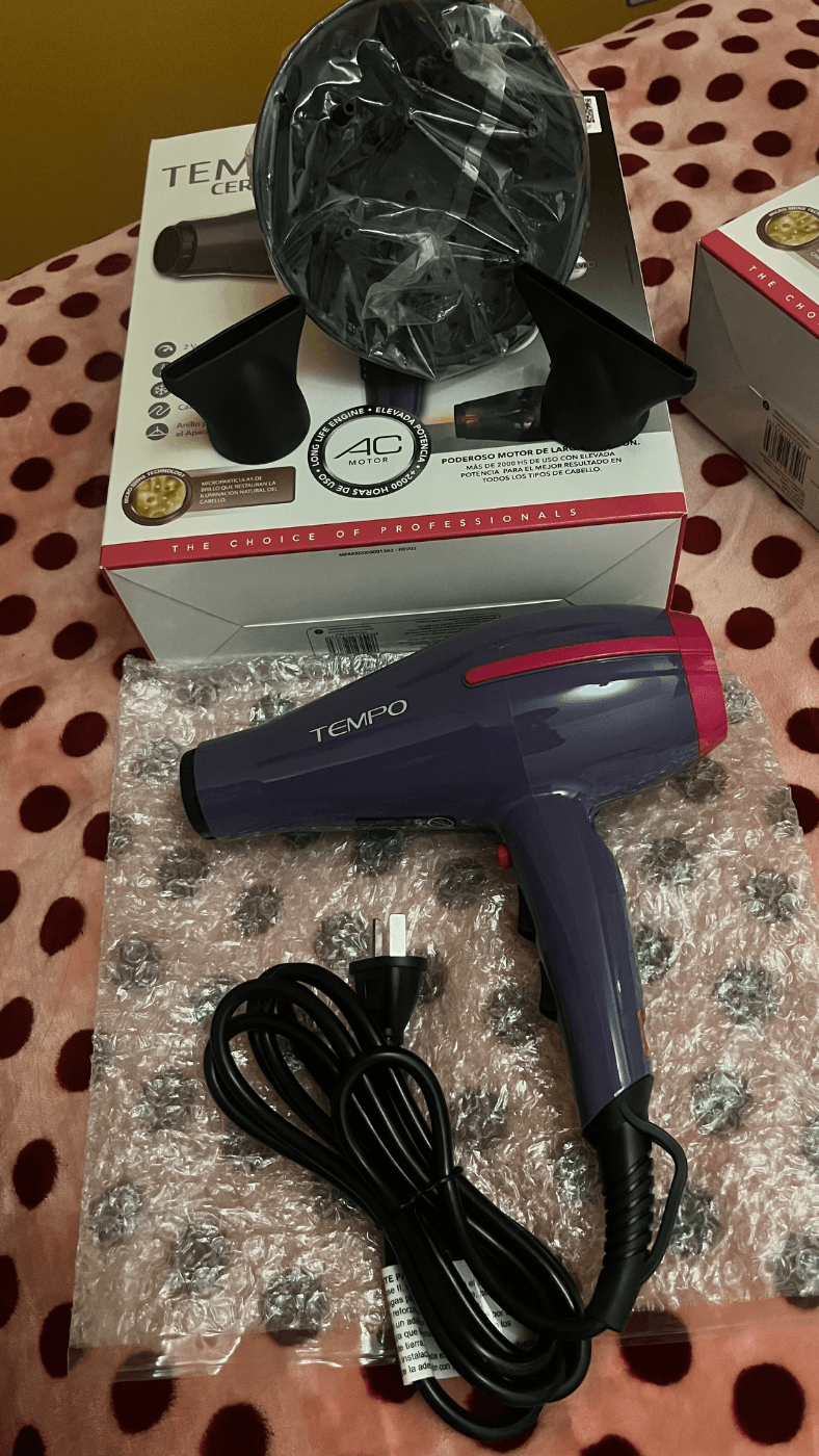 SECADOR DE CABELLO GA.MA TEMPO CERAMIC 2200W