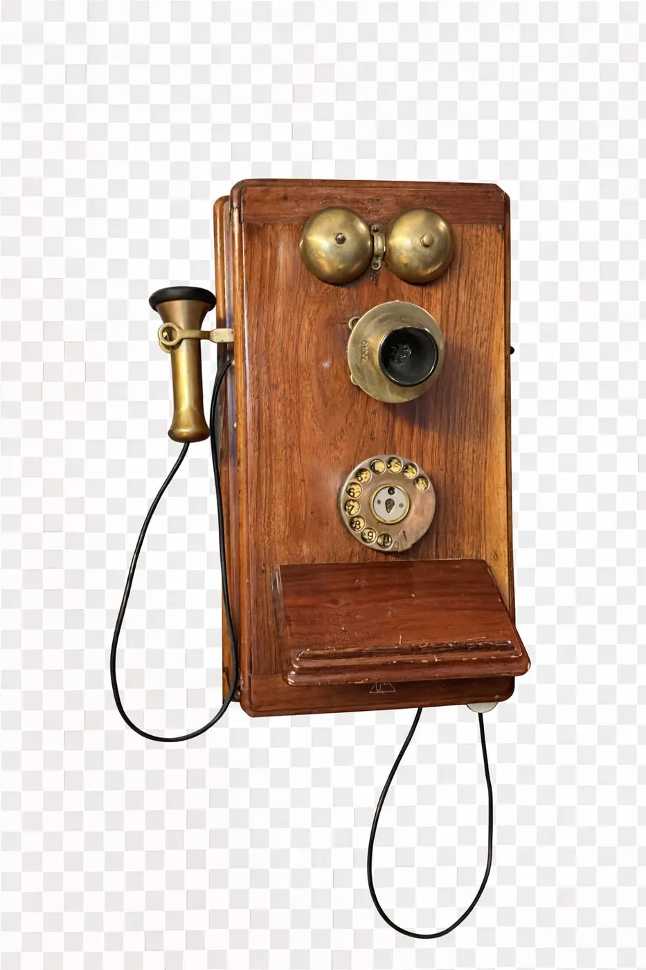 Telefono de pared antiguo