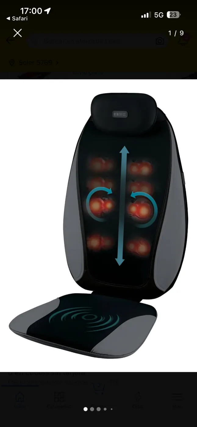Masajeador Homemedics nuevo