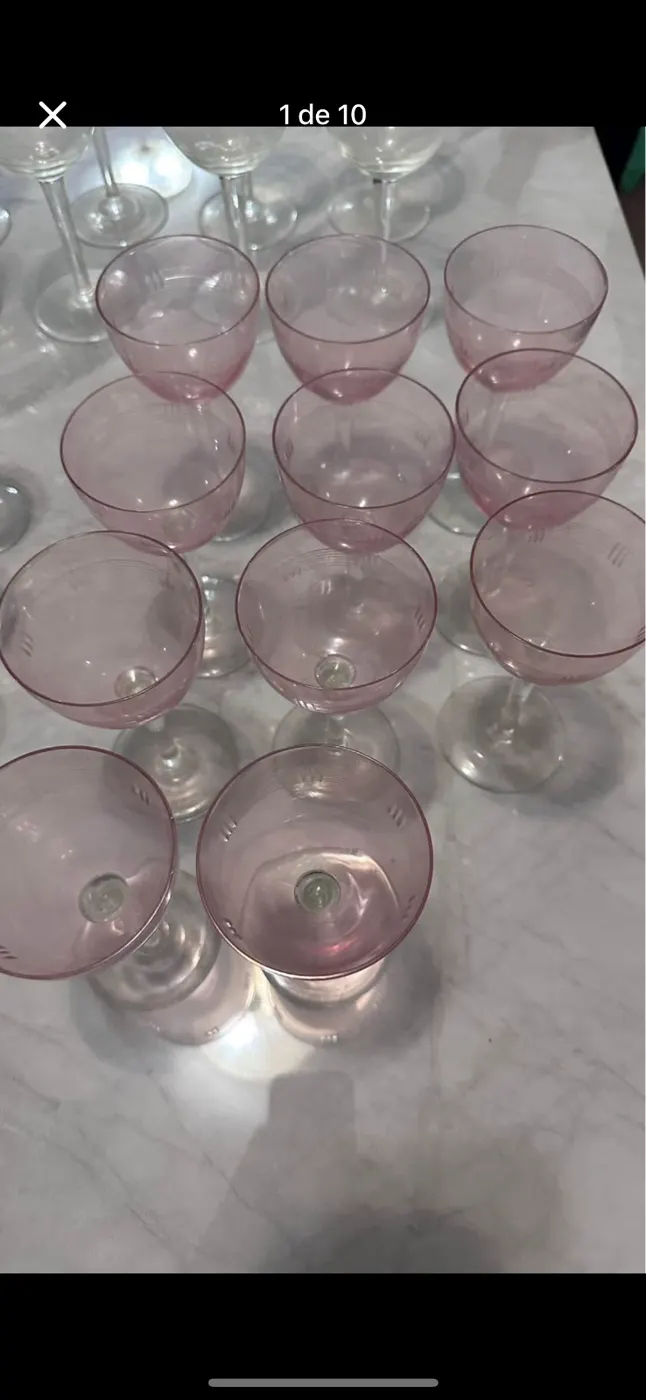 Vajillas cristal