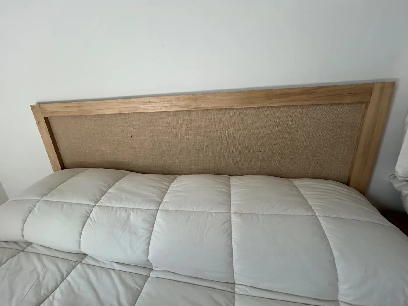 Respaldo Cama fibra natural