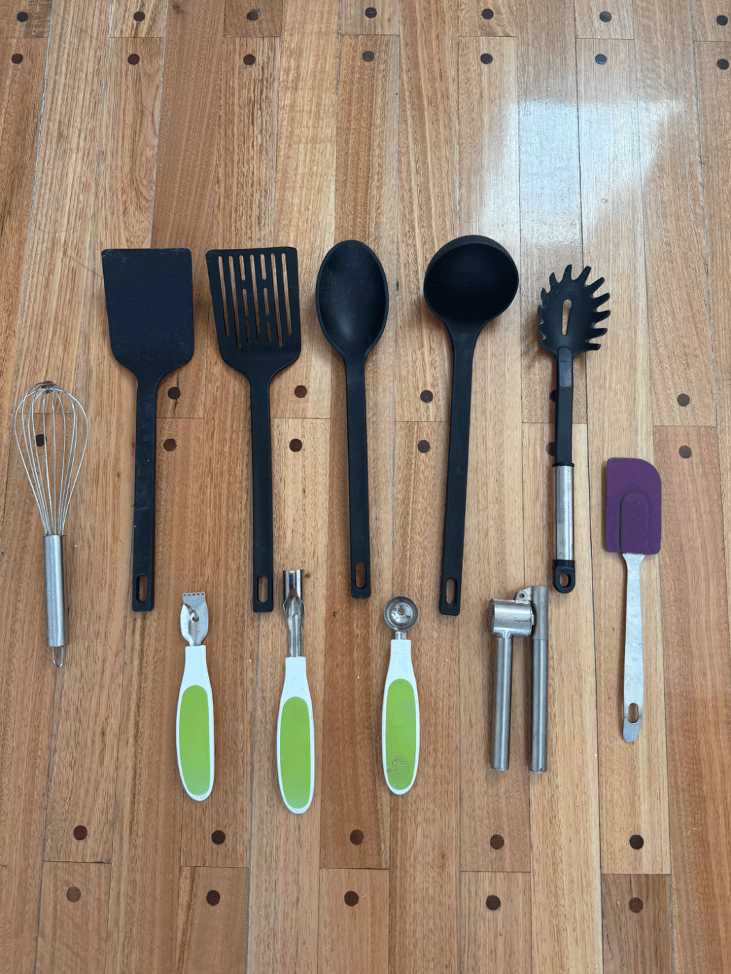 Juego de utensilios de cocina