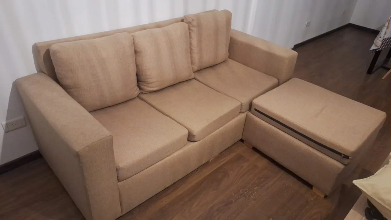 Sillón tres cuerpos con camastro